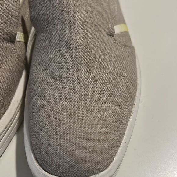 Franco Sarto Maldives Putty Fabric Slip On Sporty Sneaker Size 9.5 - Picture 10 of 11